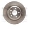Dynamic Friction Co Disc Brake Rotor, 600-27061 600-27061 - alternate 1